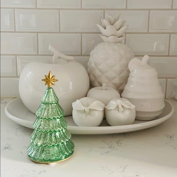 Lenox Lit Mercury Glass Pine Tree - Picture 2 of 16